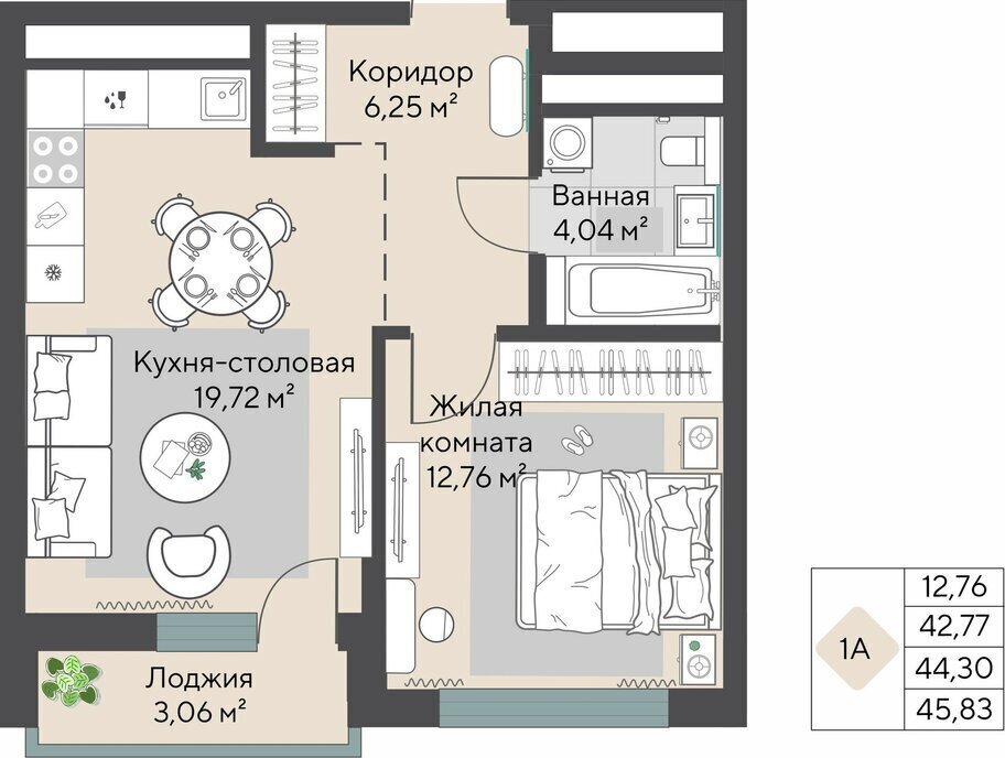 квартира г Екатеринбург р-н Орджоникидзевский Эльмаш ЖК Изумрудный Бор Проспект Космонавтов фото 2