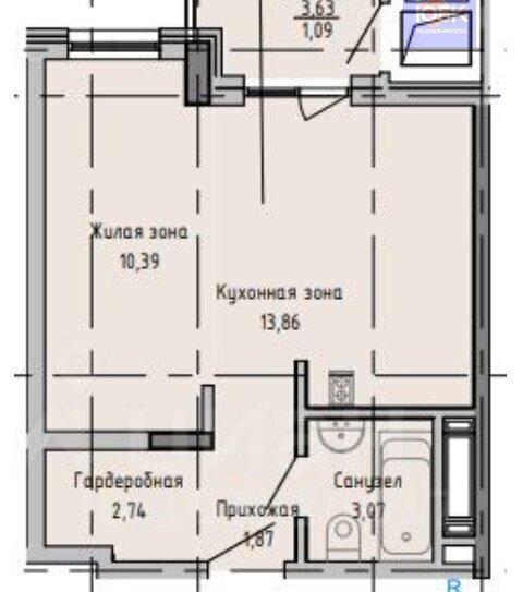 квартира г Евпатория ул им.9-го Мая 37 фото 3