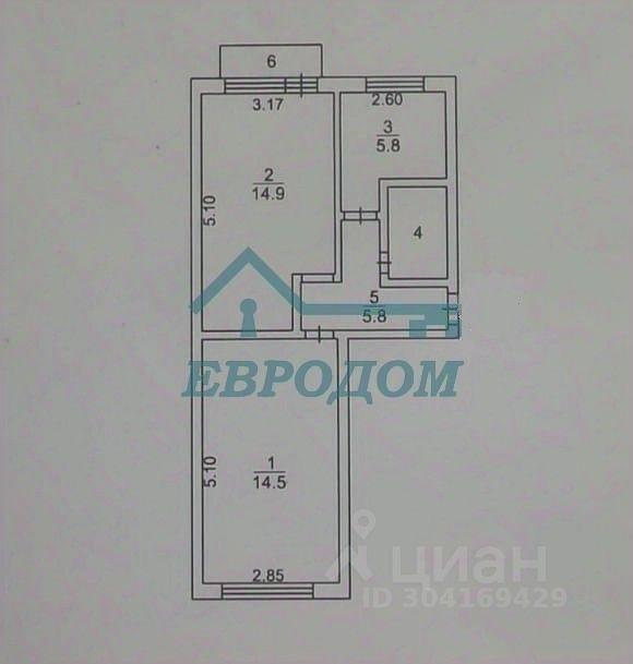 квартира г Новосибирск р-н Ленинский ул Невельского 23 фото 14