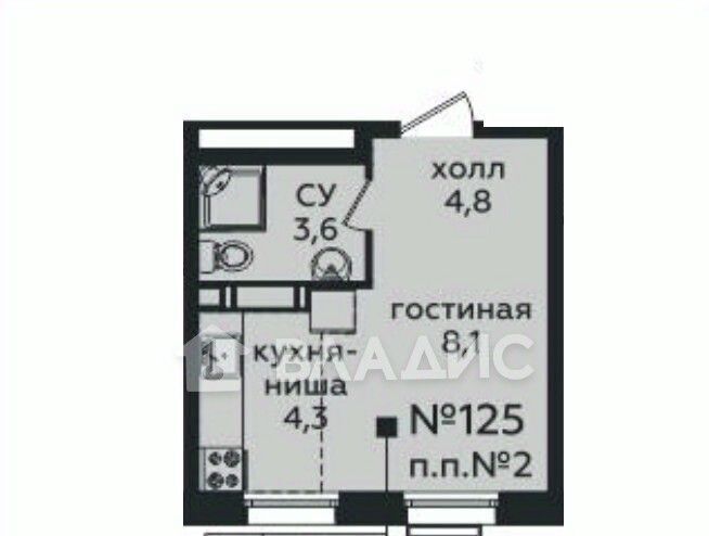 квартира г Москва п Сосенское д Столбово метро Бунинская аллея Новомосковский ао, Эко Бунино жилой комплекс, к 18-19 фото 1