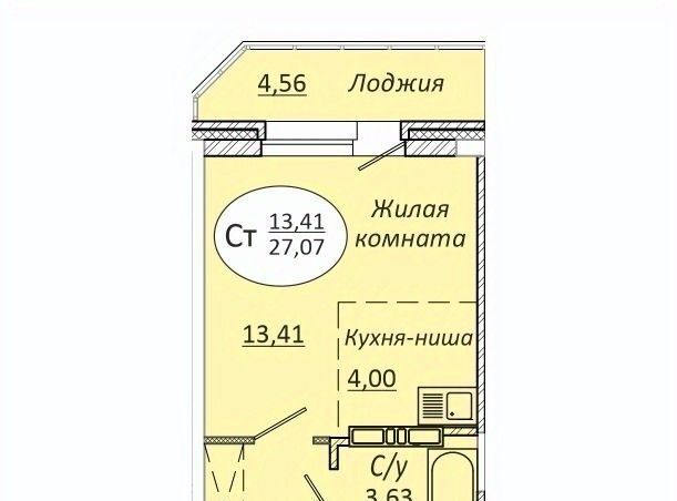 квартира г Новосибирск р-н Октябрьский Золотая Нива ул 2-я Воинская 51 фото 1