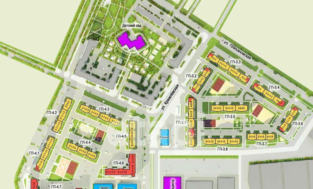 квартира г Тюмень р-н Калининский ул Кремлевская 110к/3 фото 22