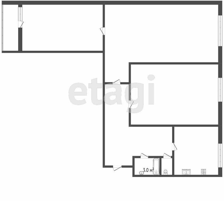 квартира г Торжок пер Зеленый 3 Городок фото 11