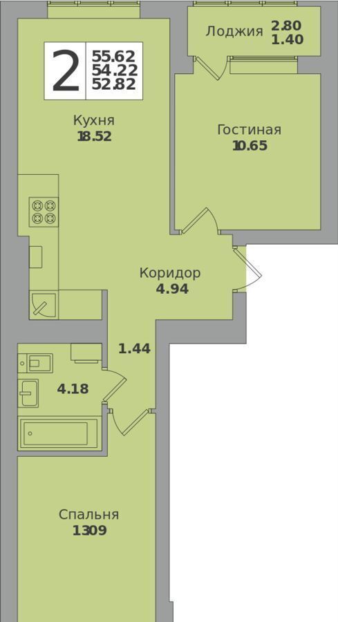 квартира г Калининград р-н Московский ул Коммунистическая 5 фото 1