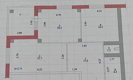 квартира г Волгоград р-н Ворошиловский ул Козловская 16а фото 6