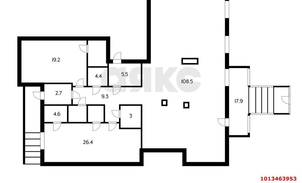 квартира г Краснодар р-н Прикубанский Фестивальный ул им. Атарбекова 7 фото 6