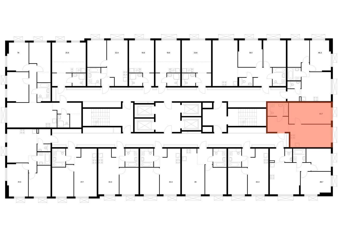 квартира г Москва метро Котельники ул Новая 1/10 корп. 11-12, Московская область, Котельники фото 2