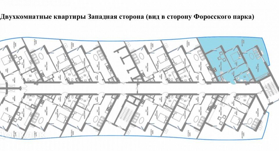 квартира г Ялта пгт Форос ул Космонавтов 4в фото 2