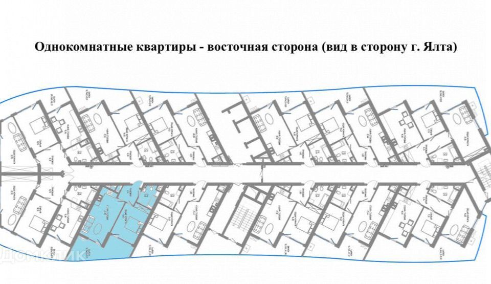 квартира г Ялта пгт Форос ул Космонавтов 4в фото 2