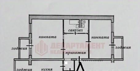 квартира г Астрахань р-н Кировский ул Куликова 58 фото 24