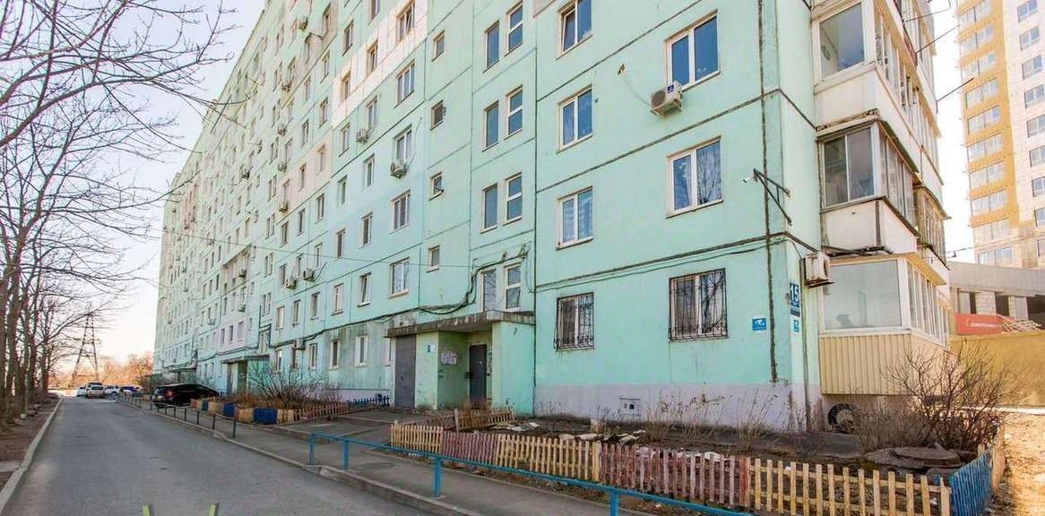 квартира г Владивосток р-н Первомайский ул Каштановая 15 фото 2