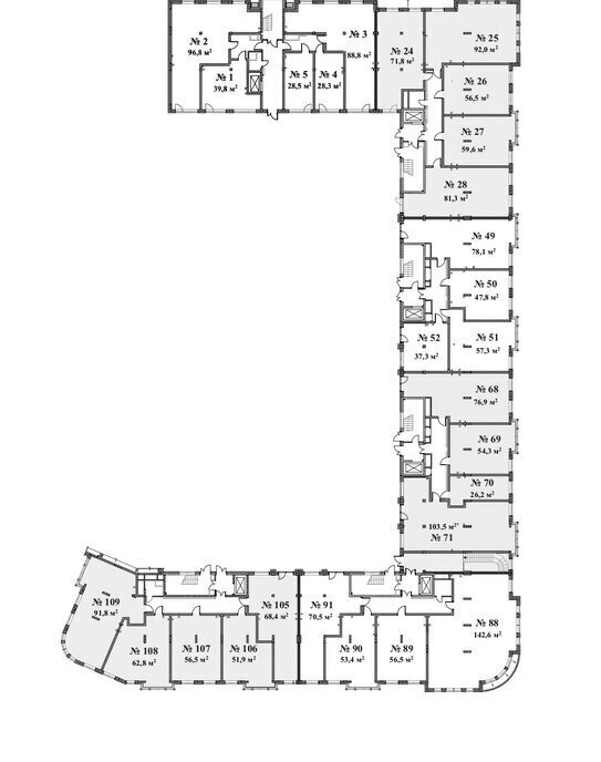 квартира г Кемерово р-н Центральный ул Ермака 7 фото 3