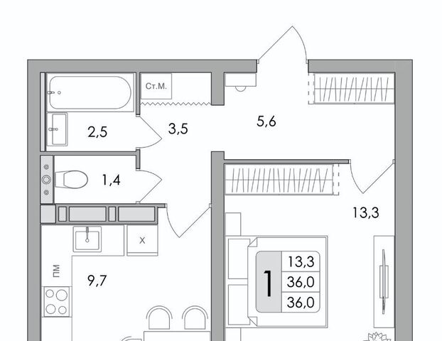 р-н Центральный ул Шишкова 140б/16 фото