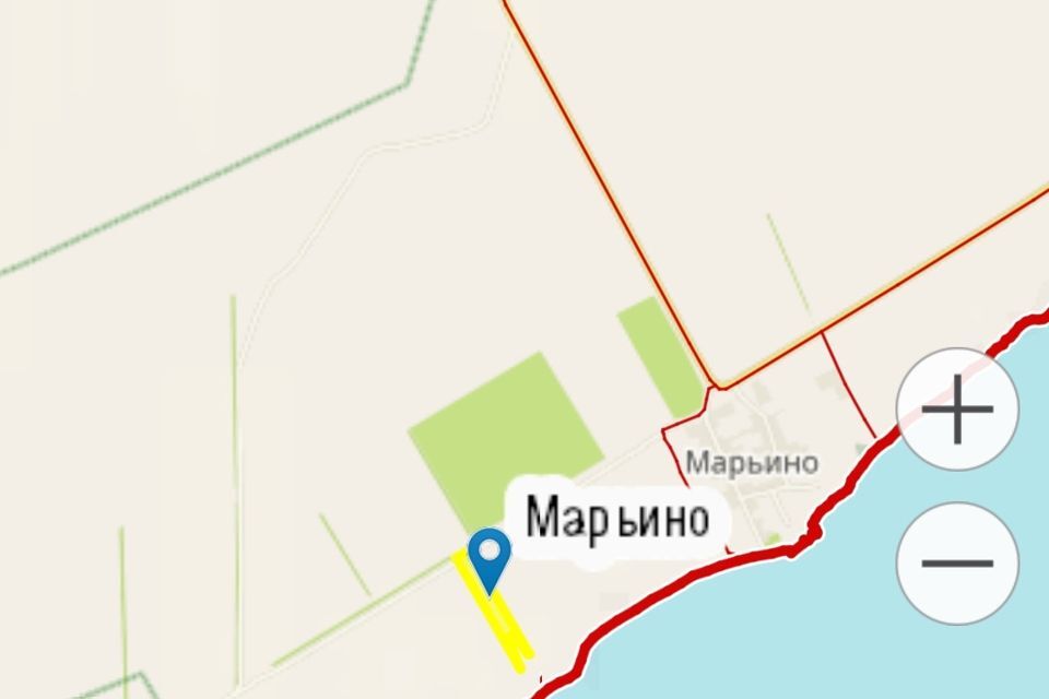 земля р-н Черноморский село Марьино фото 1