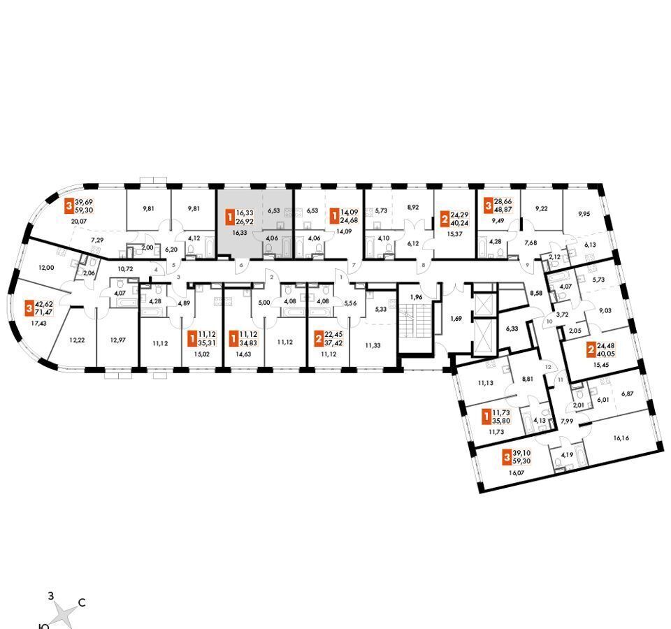 квартира г Москва п Московский д Говорово метро Говорово корп. 1 фото 2