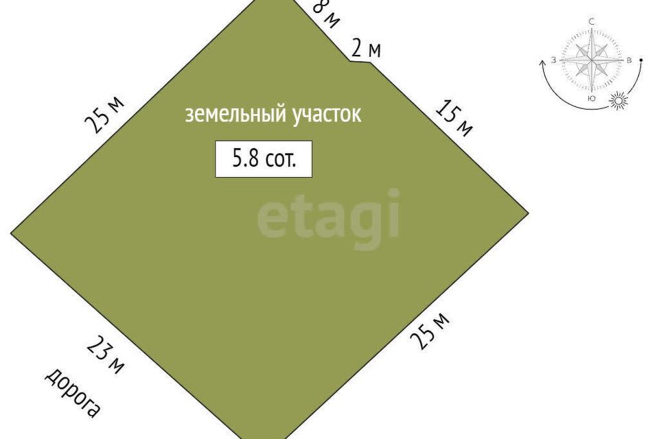 земля г Севастополь Балаклавский район, СТ Металлист, 165 фото 7