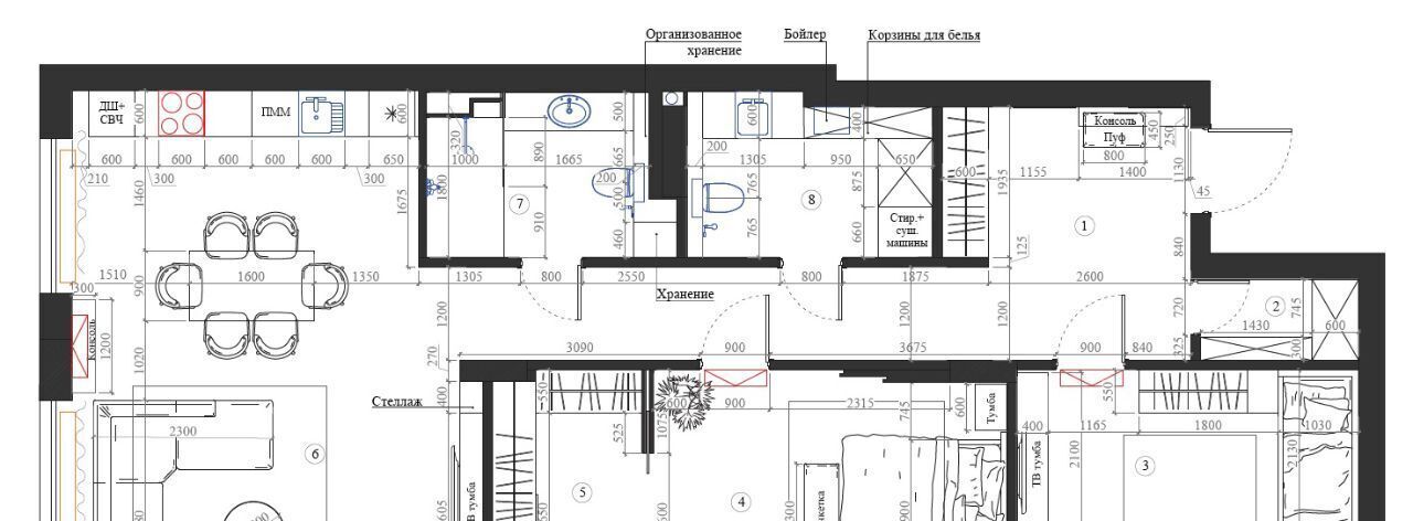 квартира г Ростов-на-Дону р-н Ленинский ул Мечникова 37 ЖК «Мечников» фото 27