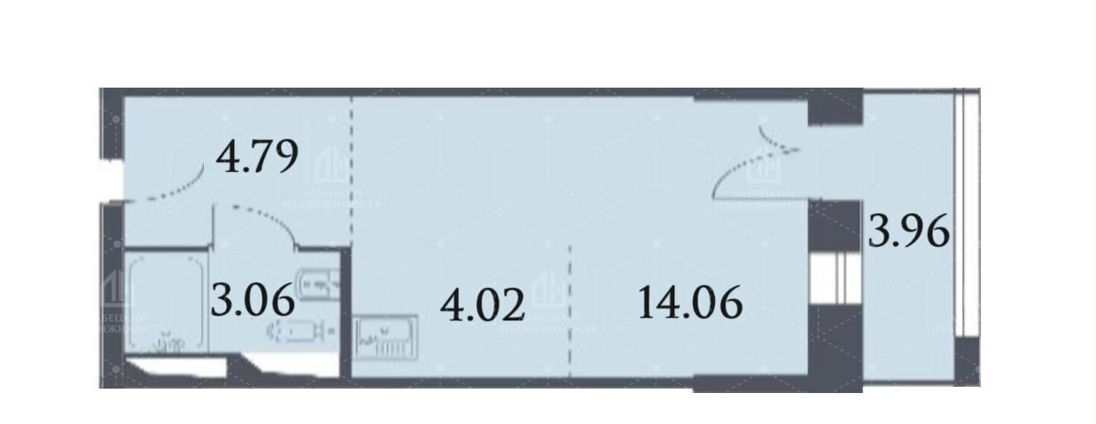 квартира г Красногорск ул Тенистых Аллей 3 корп. 2, Строгино фото 2