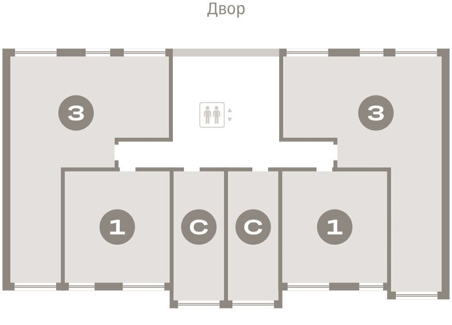 квартира г Тюмень р-н Центральный ул Мысовская ГП-1 фото 3