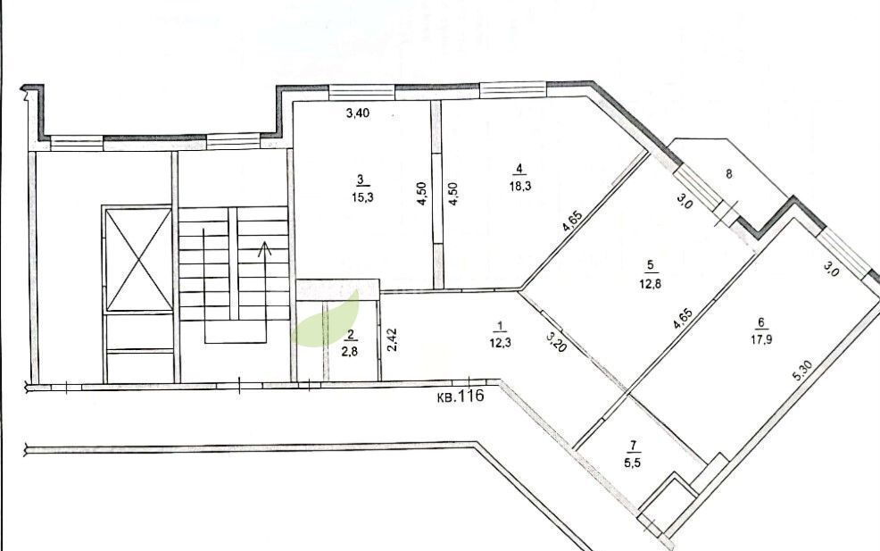 квартира г Дмитров ул Гравийная 8 Дмитровский г. о. фото 20