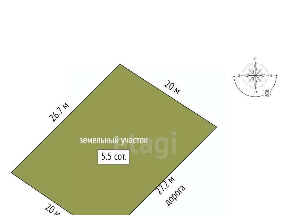 земля р-н Симферопольский Перовское с/пос, Рино садоводческое товарищество фото 13