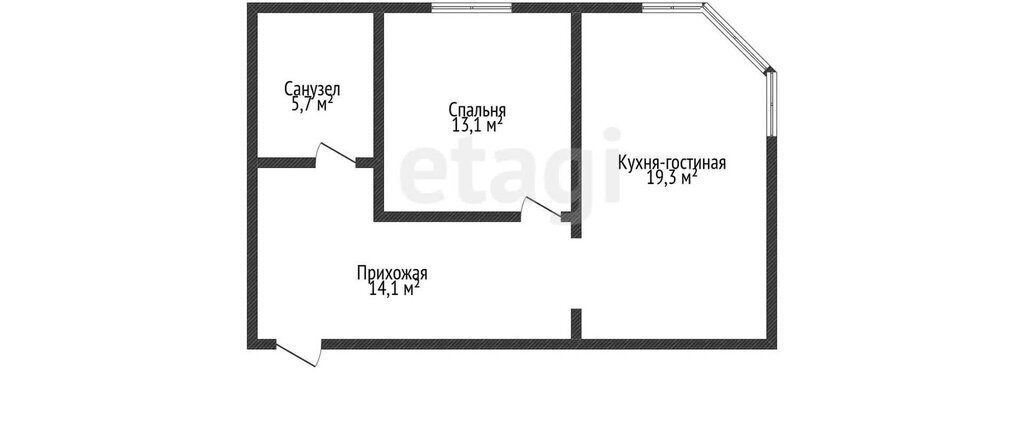 квартира г Краснодар р-н Центральный Школьный микрорайон ул им. Филатова 19/2 фото 22