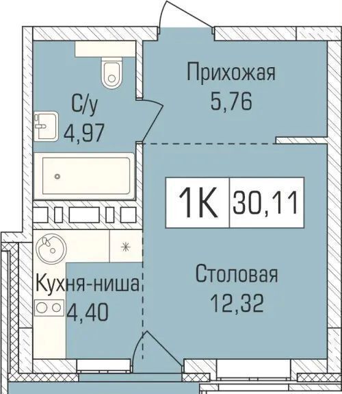 квартира г Новосибирск р-н Калининский Заельцовская ул Объединения 102/4 ЖК «Цивилизация» фото 1