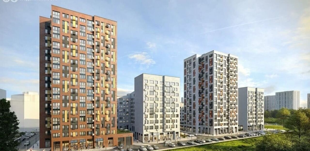 квартира г Москва метро Коммунарка кв-л 160, з/у 1В, д. 4, Московская область фото 2