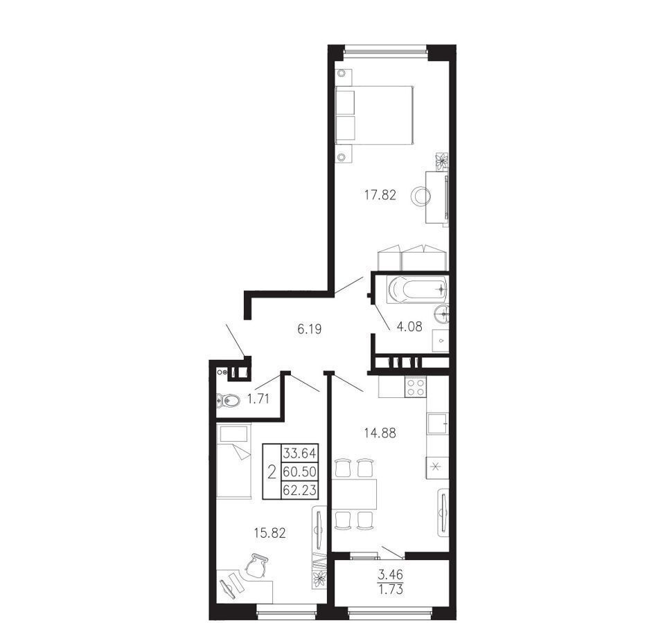 квартира г Фокино п Крым ул. 1-я линия, стр. 3 фото 1