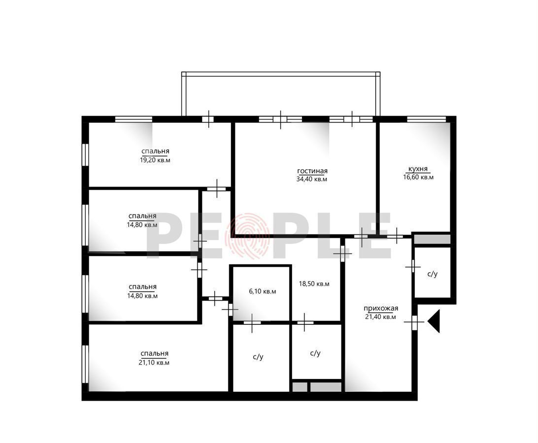 квартира г Москва метро Смоленская б-р Смоленский 24к/3 фото 40