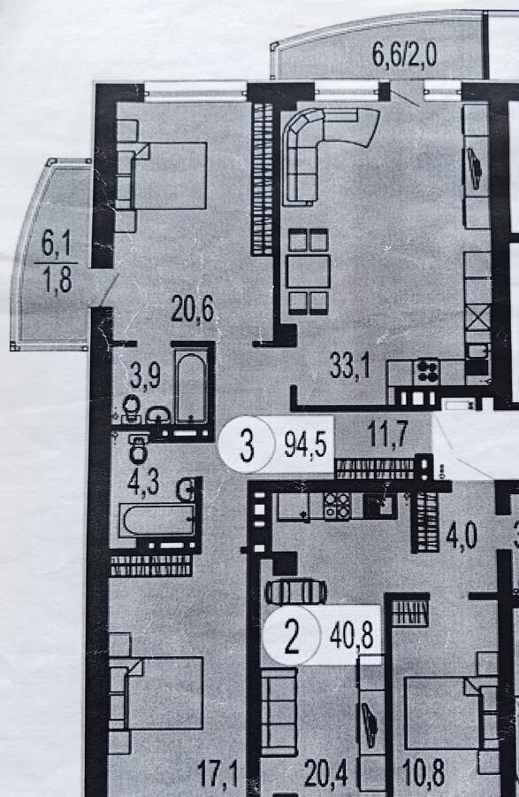 квартира г Красноярск р-н Свердловский наб Ярыгинская 13а фото 28