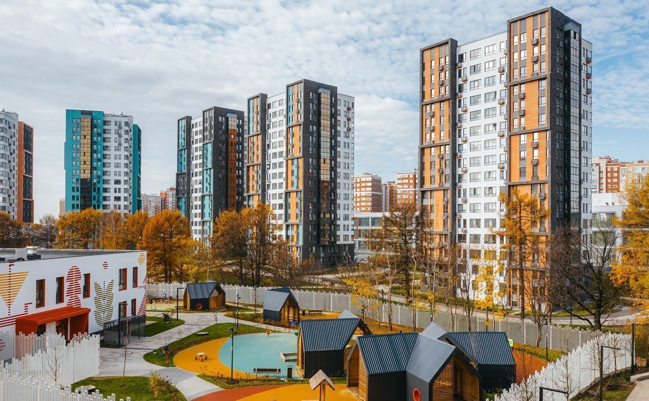 квартира г Москва п Сосенское б-р Скандинавский 2к/5 метро Коммунарка Новомосковский административный округ, Московская область фото 4