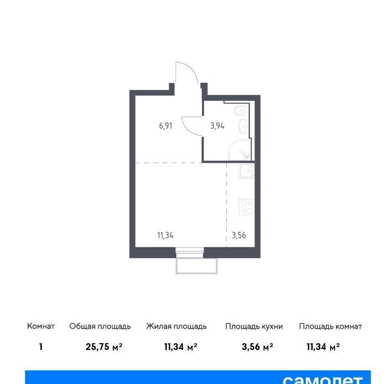 квартира г Москва метро Строгино ЖК «Квартал Строгино» к 2, городской округ Красногорск фото 1