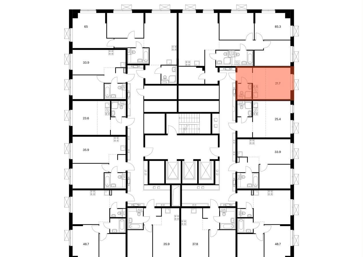 квартира г Москва метро Бибирево ул Римского-Корсакова 13 жилой комплекс «Римского-Корсакова 11» муниципальный округ Отрадное фото 2