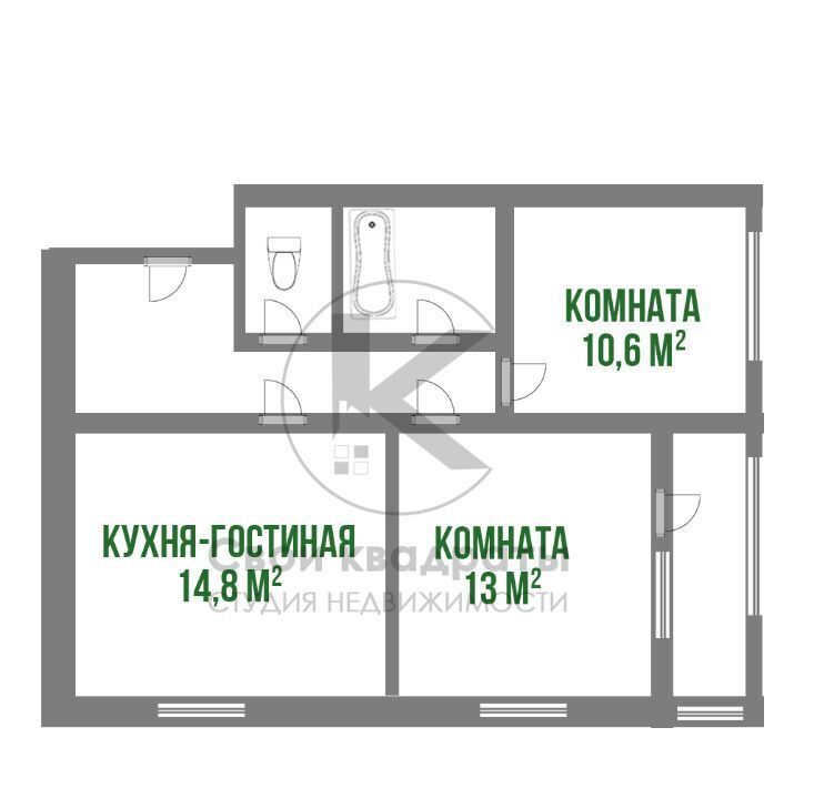 квартира городской округ Наро-Фоминский г Апрелевка ул Ясная 1 Апрелевка фото 17