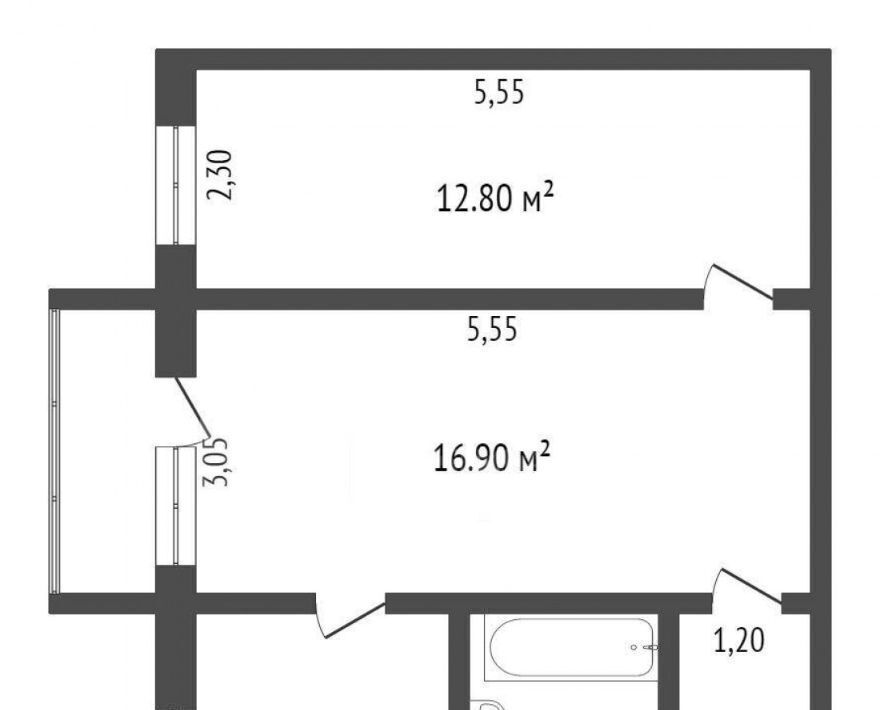 квартира г Пятигорск ул Московская 14к/12 фото 2