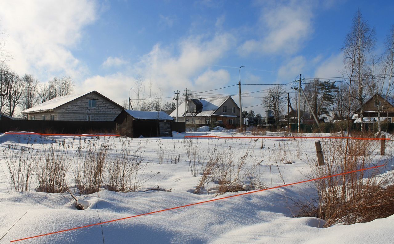 земля р-н Тосненский п Красный Бор городской пос. Красный Бор, 1-я Новая ул, Красноборское городское поселение фото 4