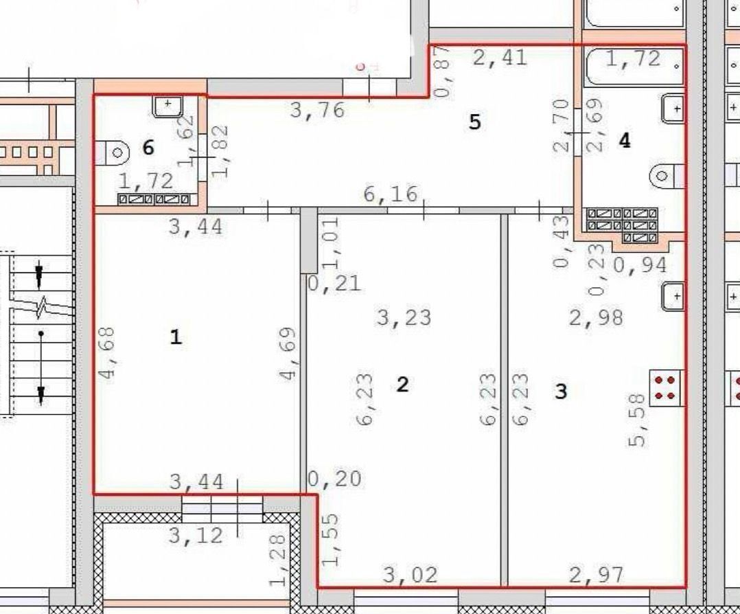 квартира г Екатеринбург р-н Чкаловский Чкаловская ул Степана Разина 107б квартал «Белорецкий» фото 26