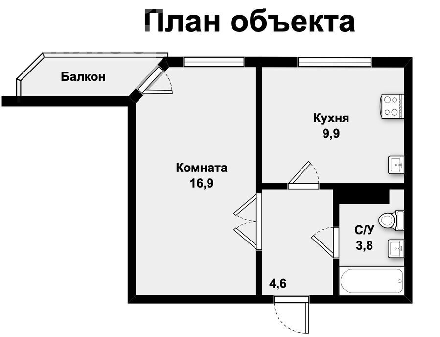 квартира г Екатеринбург р-н Орджоникидзевский ул Лукиных 20 Проспект Космонавтов фото 19