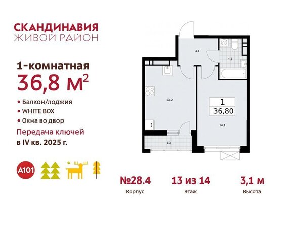 метро Коммунарка ТиНАО квартал № 167 фото