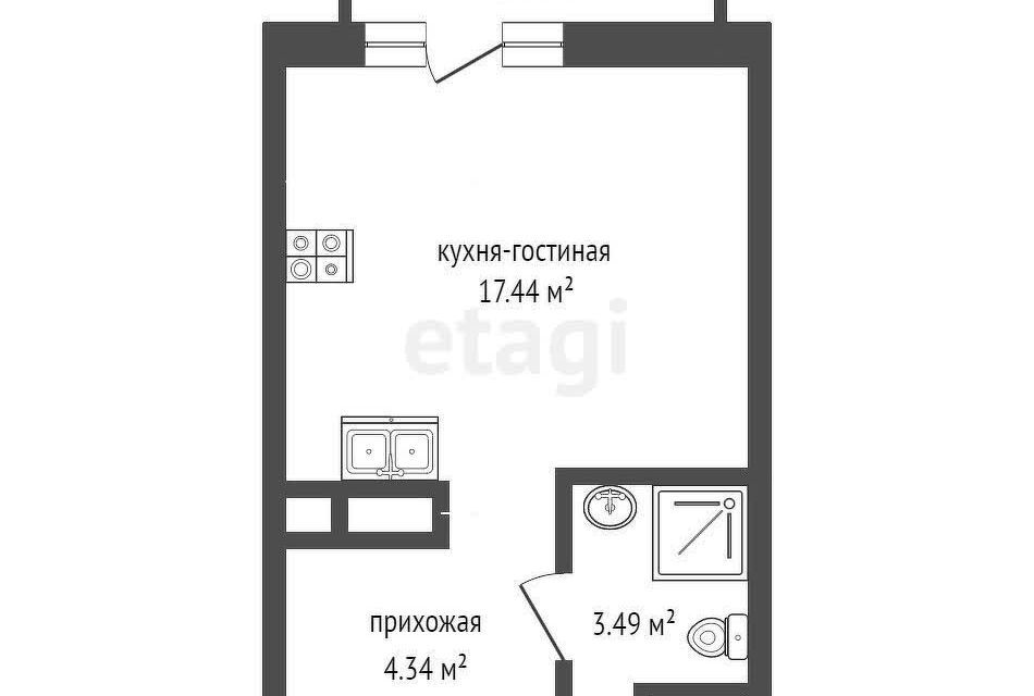 квартира г Тюмень ул Краснооктябрьская 16 городской округ Тюмень фото 9