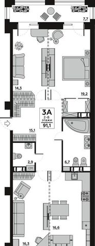 р-н Центральный дом 6 блок-секция 2 фото