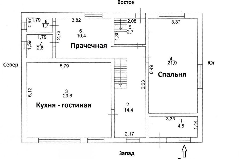 дом г Южно-Сахалинск ул Сахалинская городской округ Южно-Сахалинск фото 2