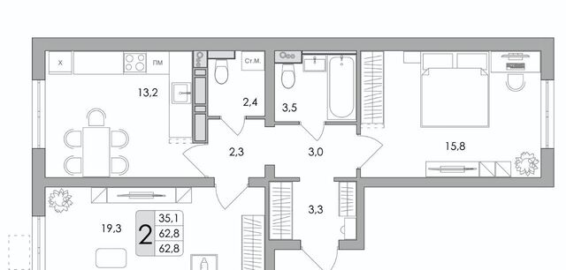 р-н Центральный ул Шишкова 140б/16 фото