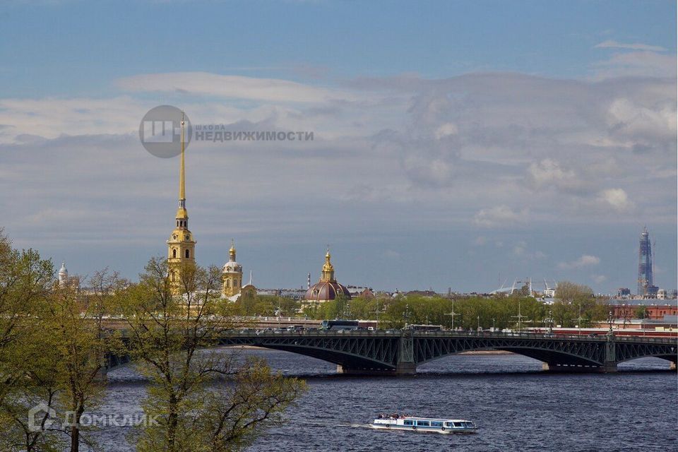 квартира г Санкт-Петербург наб Воскресенская 30 Центральный район фото 1