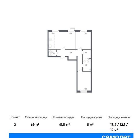 Коммунарка, р-н Коммунарка, жилой комплекс Эко Бунино, корп. 18-19, Воскресенское фото