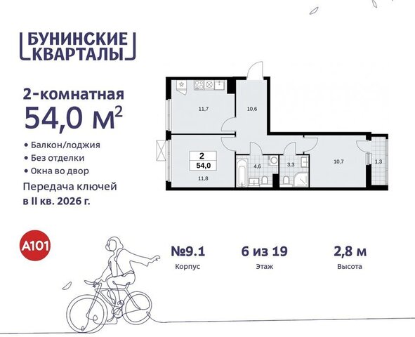 ЖК Бунинские Кварталы метро Бунинская аллея метро Коммунарка ТиНАО фото