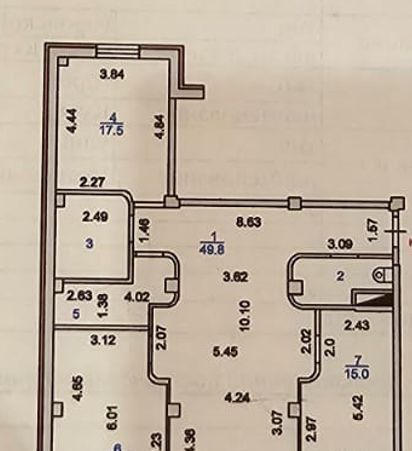 квартира г Курск р-н Центральный ул Челюскинцев 25 фото 2