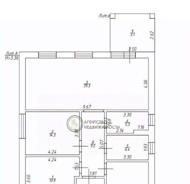 дом р-н Лаишевский с Сокуры ул Кул Гали 8 Новые Сокуры- 3 кп фото 2