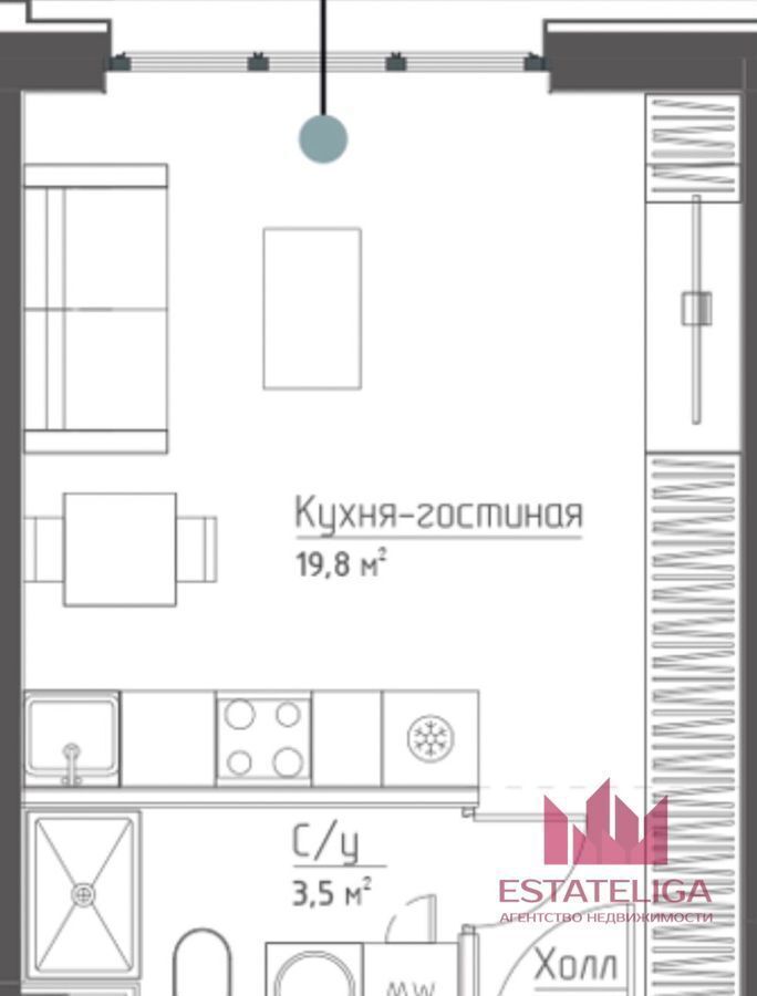 квартира г Москва метро Серпуховская ул Дубининская 59а муниципальный округ Даниловский фото 11